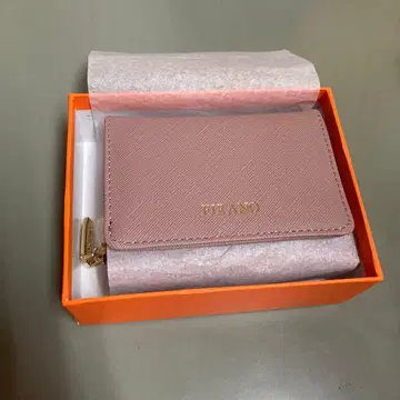 FIRANO 핑크 3단 폴더형 지갑 박스 포함