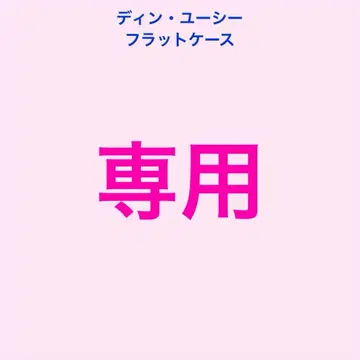 연락용 딩 유시 정우혜 플랫 케이스