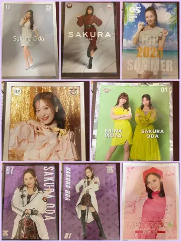 모닝구 무스메.'25 오다 사쿠라 핀포스 8장 세트