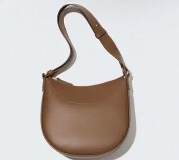 브라운 숄더백