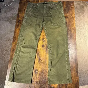 젬블 워크 팬츠 올리브