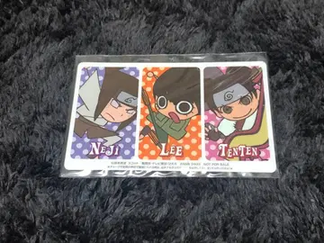 NARUTO 돌풍전 나뭇잎의 궤적 특전 나루데코 스티커 카드 타입