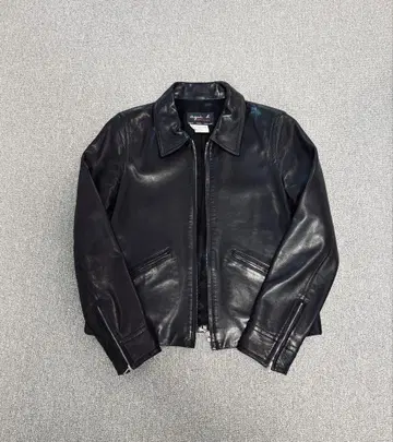 아네스베 agnes b 가죽 자켓 프랑스제 양가죽