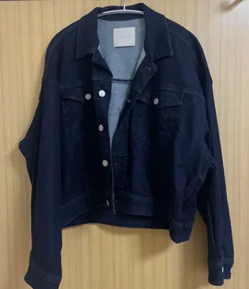 UNF/LO 다크 데님 자켓 M 사이즈