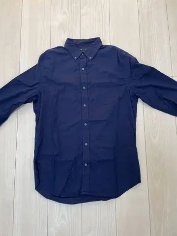 Gap 네이비 슬림핏 셔츠 US M