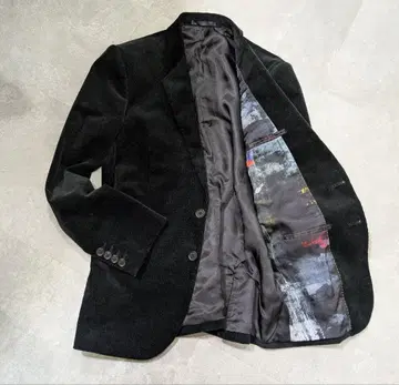 폴스미스 테일러드 자켓 코듀로이 면 전체 안감 x 패턴