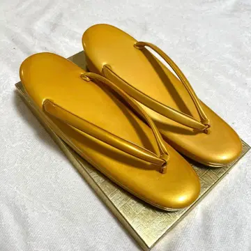 킨와시 상표 여성용 최고급 천연 가죽 조리 야마부키색 23.5cm