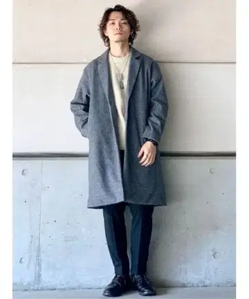 백넘버 체스터 코트 XL