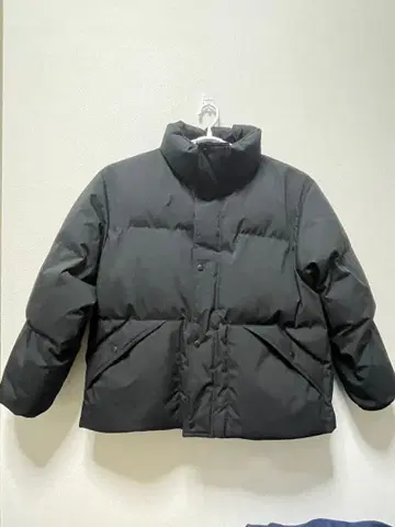 [새상품급] GU 웜 패디드 스탠드 블루종 black XL