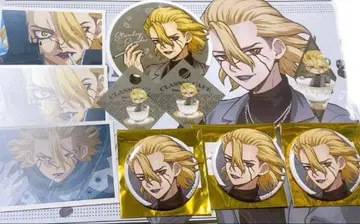 닥터 스톤 스탠리 AMOCAFE 캔뱃지 특전 런천 매트 카드