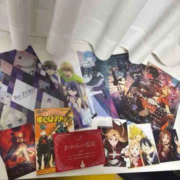 애니메이션 굿즈 묶음 판매