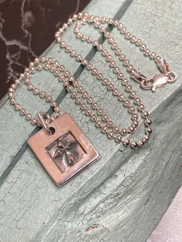 [1-T] LION HEART / Silver950 / 크로스 목걸이