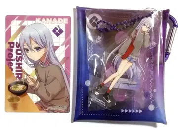 프로세카 스시로 클리어 카드 멀티 파우치 카나데 2점