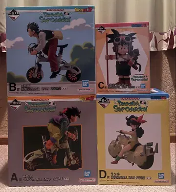 제일복권 드래곤볼 스냅 컬렉션 4종 세트