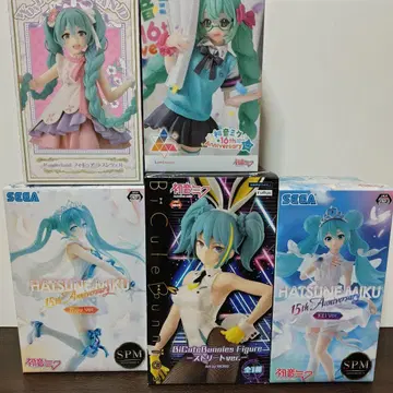 하츠네 미쿠 피규어 5개 세트