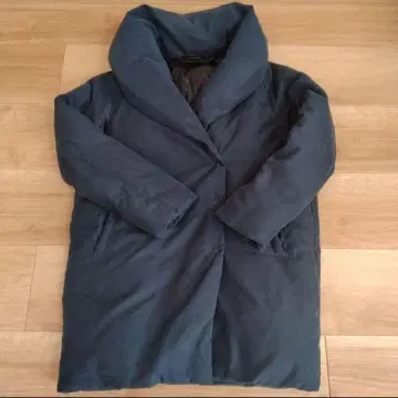 아메리칸 라그시 네이비 미들 기장 다운 코트 프리 사이즈