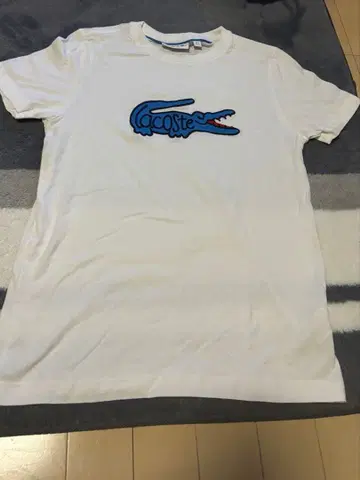 LACOSTE 화이트 티셔츠 US XS