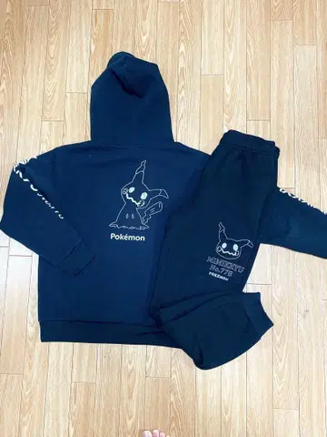 포켓몬스터 미미큐 후드티 맨투맨 세트 M 돈키호테