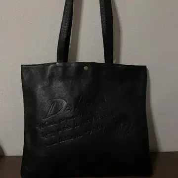 개점 세일 미사용 새상품 새상품급 다코타 가죽 로고 엠보싱 토트백