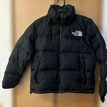THE NORTH FACE 블랙 눕시 다운 자켓 M