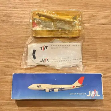 JAL 747 모형 세트