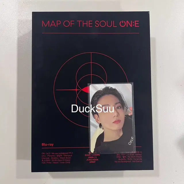 BTS 맵솔 온콘 블루레이