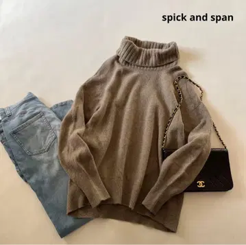 a1602. 스픽 앤 스팬 캐시미어 혼방 터틀넥 니트