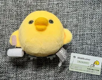 BASIC RILAKKUMA 테노리 봉제 인형 키이로이토리