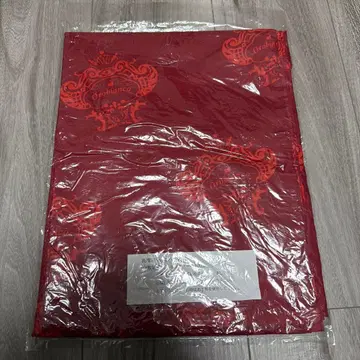 Orobianco 로고 들어간 빨간색 천