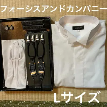 가격 인하! 포시스앤컴퍼니 신랑 세트! 셔츠 L 사이즈 웨딩