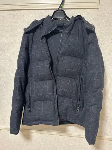 ITEMS URBAN RESEARCH 체크 무늬 다운 자켓 38