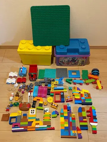 레고 듀플로 호빵맨 블록