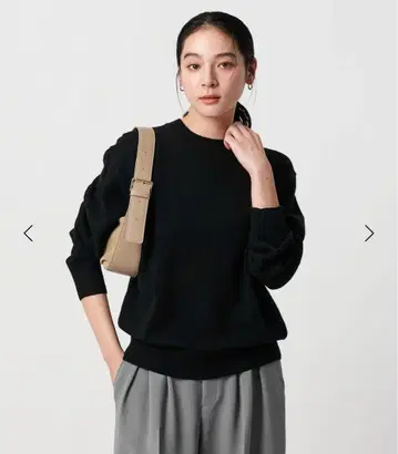 새상품 택 포함 울 캐시미어 크루넥 니트 풀오버 워셔블