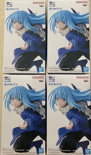 전생했더니 슬라임이었던 건에 대하여 리무루 템페스트 4개 세트