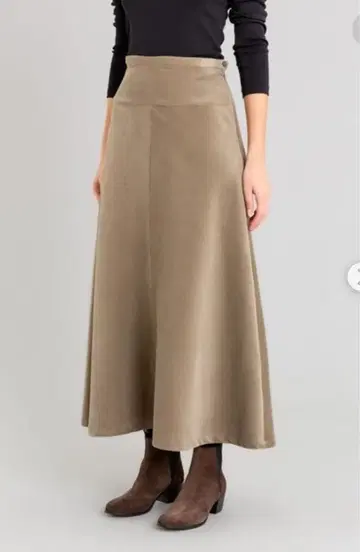 [새상품급] agnes b. 코듀로이 롱 스커트