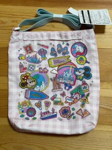 [ 숄더백 ] 디즈니 파크 트랙션 후드 메뉴