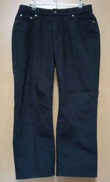 [ 미사용 ] EDWIN 블랙 플레어 데님 팬츠