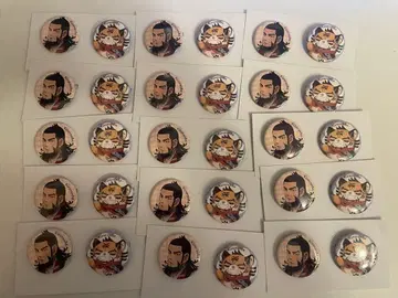 골든 카무이 키로란케 동물 포즈 캔뱃지 (2번째는 덤)