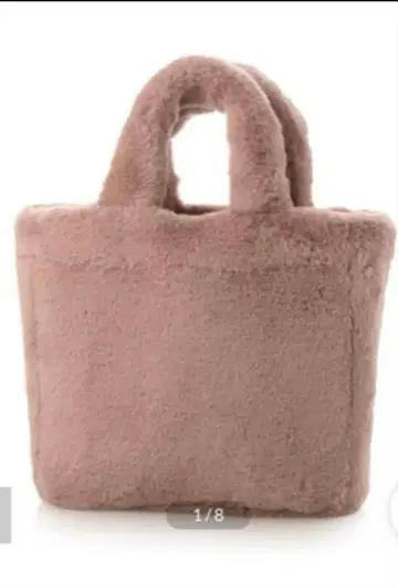 evol 이볼 2WAY 퍼 백 LZ40243 핑크