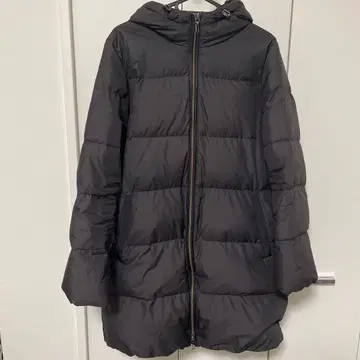 나노 유니버스 니시카와 다운 다운코트 롱 블랙