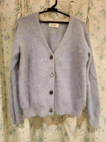 비쥬 샤기 가디건