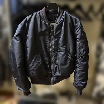 U.S. AIR FORCE MA-1 플라이트 자켓 다크 블루