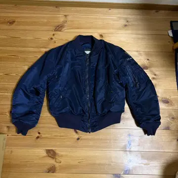 U.S. AIR FORCE MA-1 플라이트 자켓 다크 블루