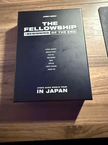 ATEEZ THE FELLOWSHIP IN JAPAN 2022 DVD