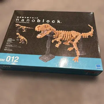 티라노사우루스 나노 블록 키트.