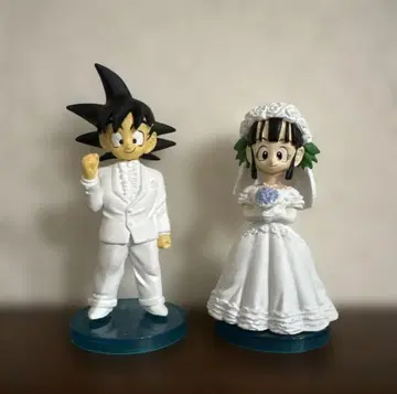 손오공과 치치 웨딩 피규어 세트