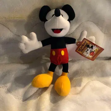 레트로! 미키마우스 앤티크 인형 택 포함