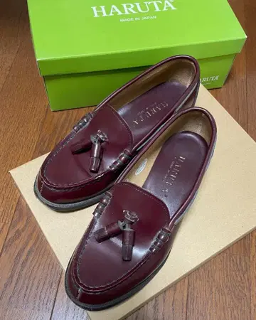 HARUTA 천연 가죽 태슬 로퍼 303 24EE