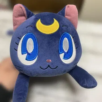 귀여운 루나 봉제 인형 약 30cm 네이비