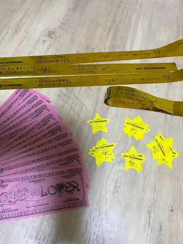 txt ACT : TOMORROW 낙하물 세트